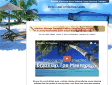 Tablet Screenshot of braziliantoemassage.com